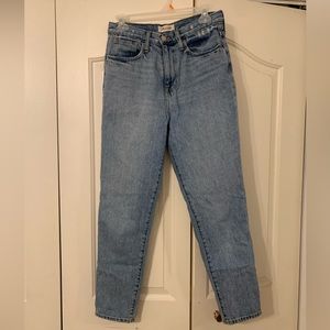 Madewell Mom jeans